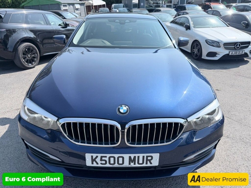 BMW 5 Series 2L Se Blue #2