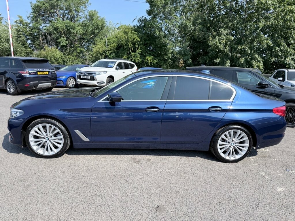 BMW 5 Series 2L Se Blue #4
