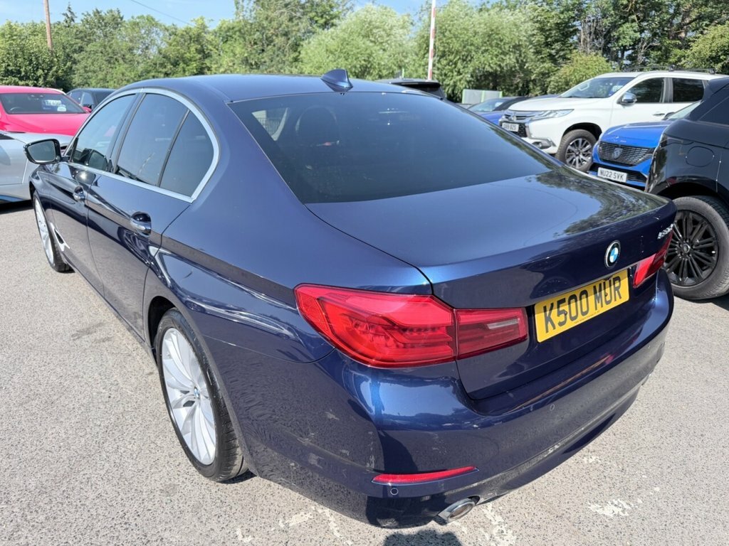 BMW 5 Series 2L Se Blue #5