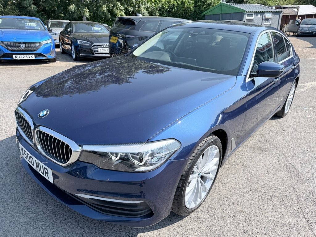 BMW 5 Series 2L Se Blue #3