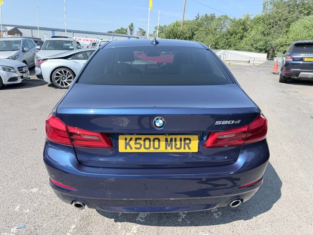 BMW 5 Series 2L Se Blue #6