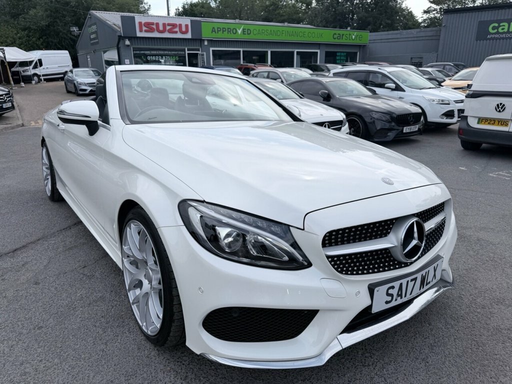 Mercedes-Benz C Class 2.1L Amg Line White
