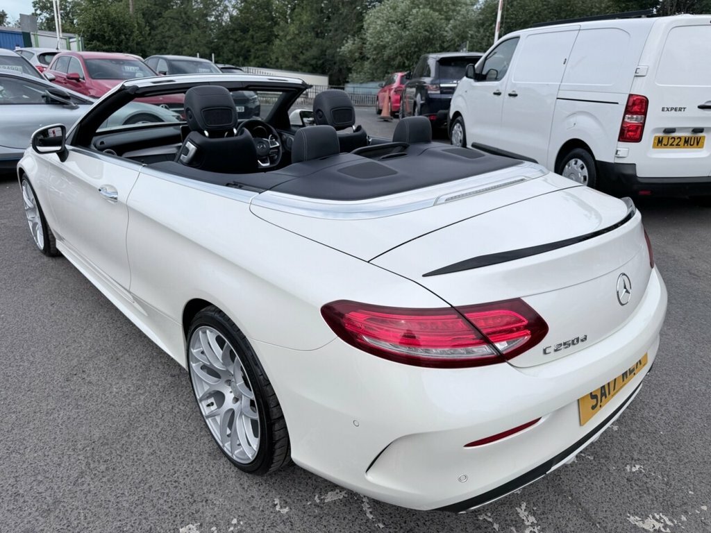 Mercedes-Benz C Class 2.1L Amg Line SA17WLX White #5