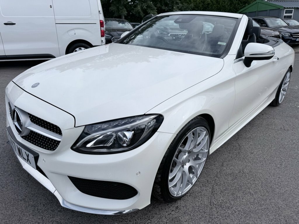 Mercedes-Benz C Class 2.1L Amg Line SA17WLX White #3