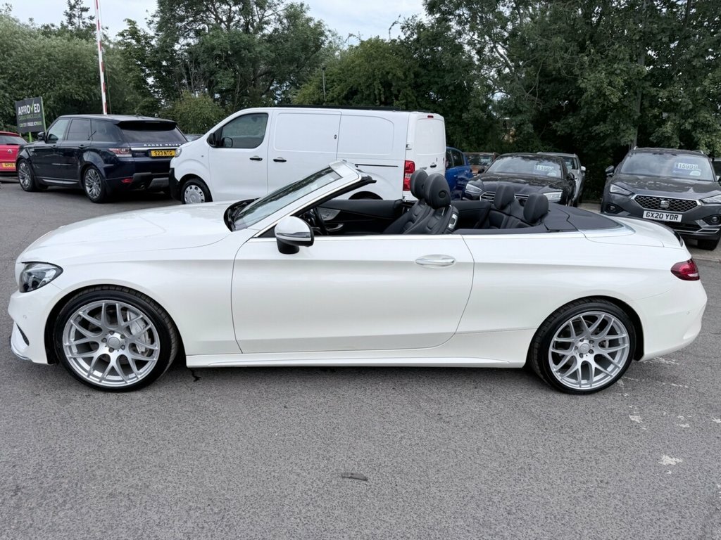 Mercedes-Benz C Class 2.1L Amg Line SA17WLX White #4