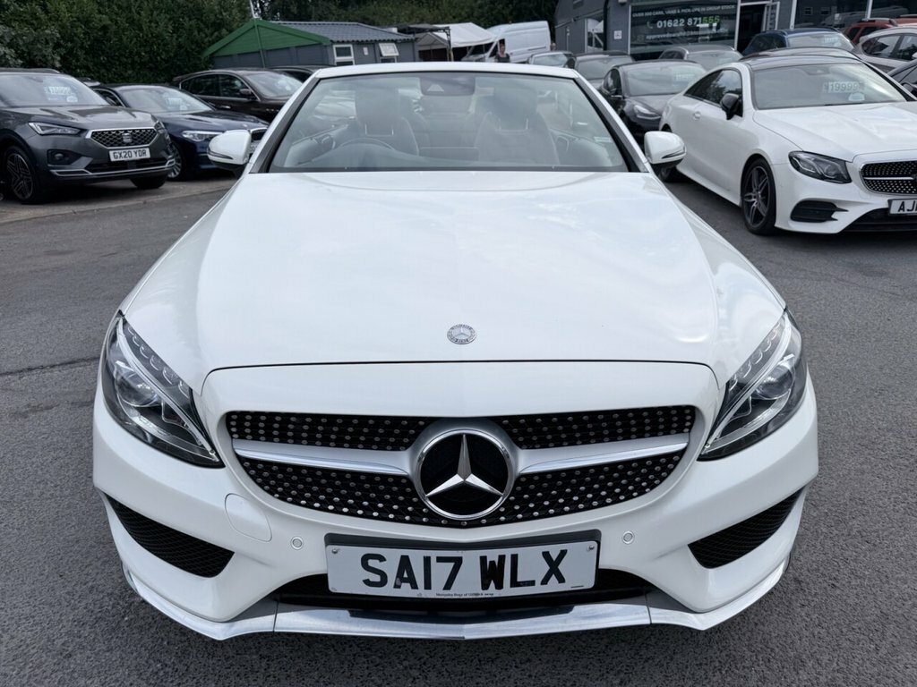 Mercedes-Benz C Class 2.1L Amg Line SA17WLX White #2