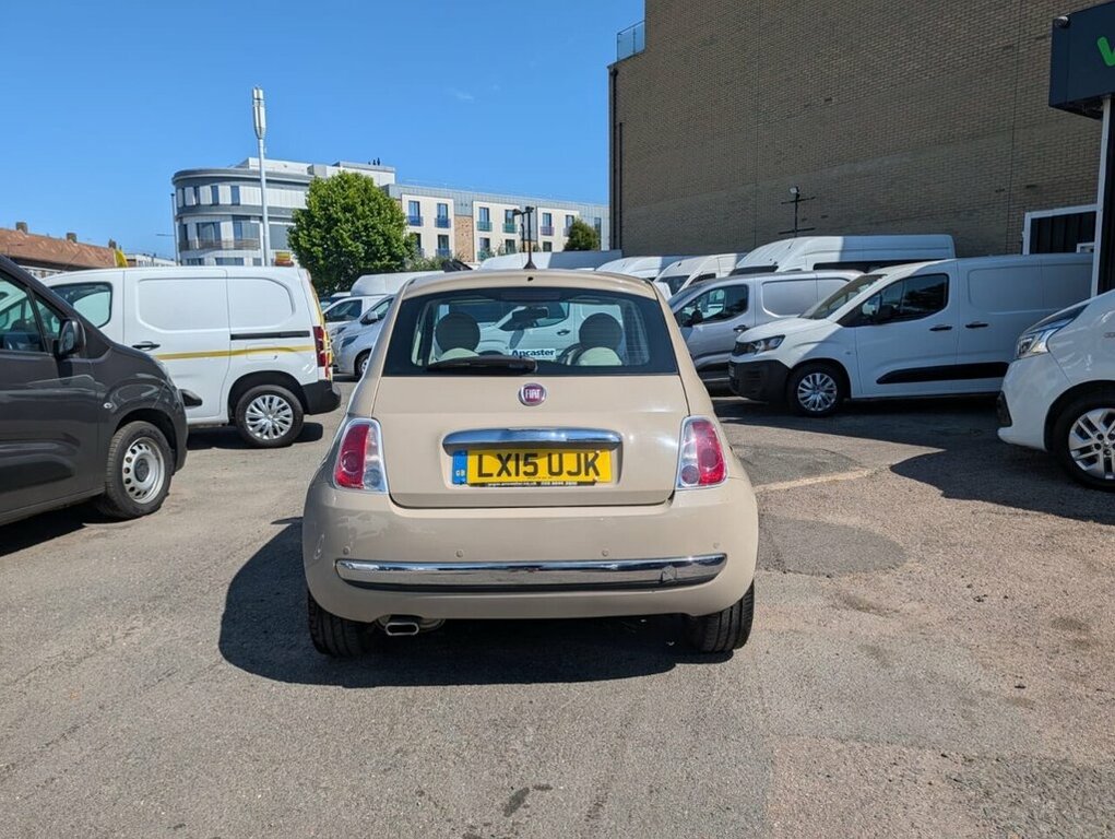 Fiat 500 Hatchback LX15UJK Brown #3