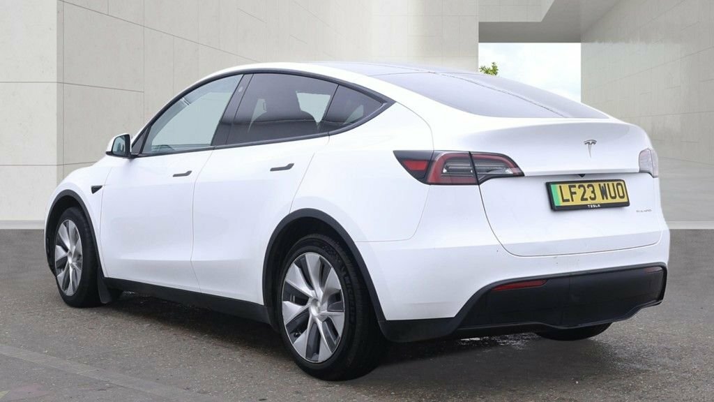 Tesla Model Y Suv White #3