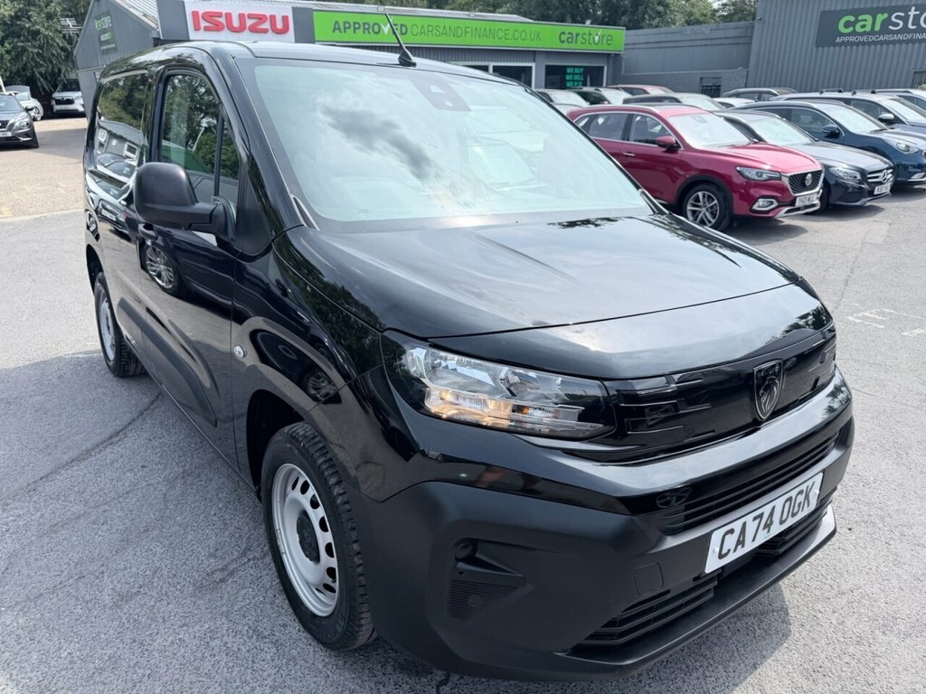Peugeot Partner 1.5L Professional CA74OGK Black