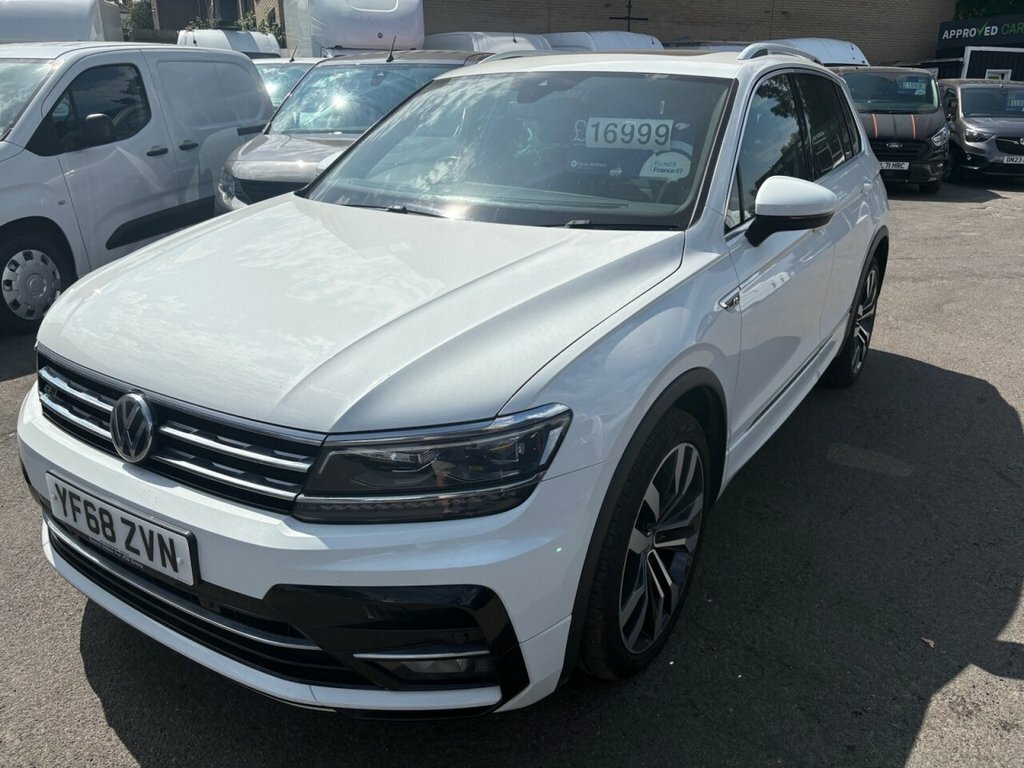 Volkswagen Tiguan 2L R-line YF68ZVN White #3