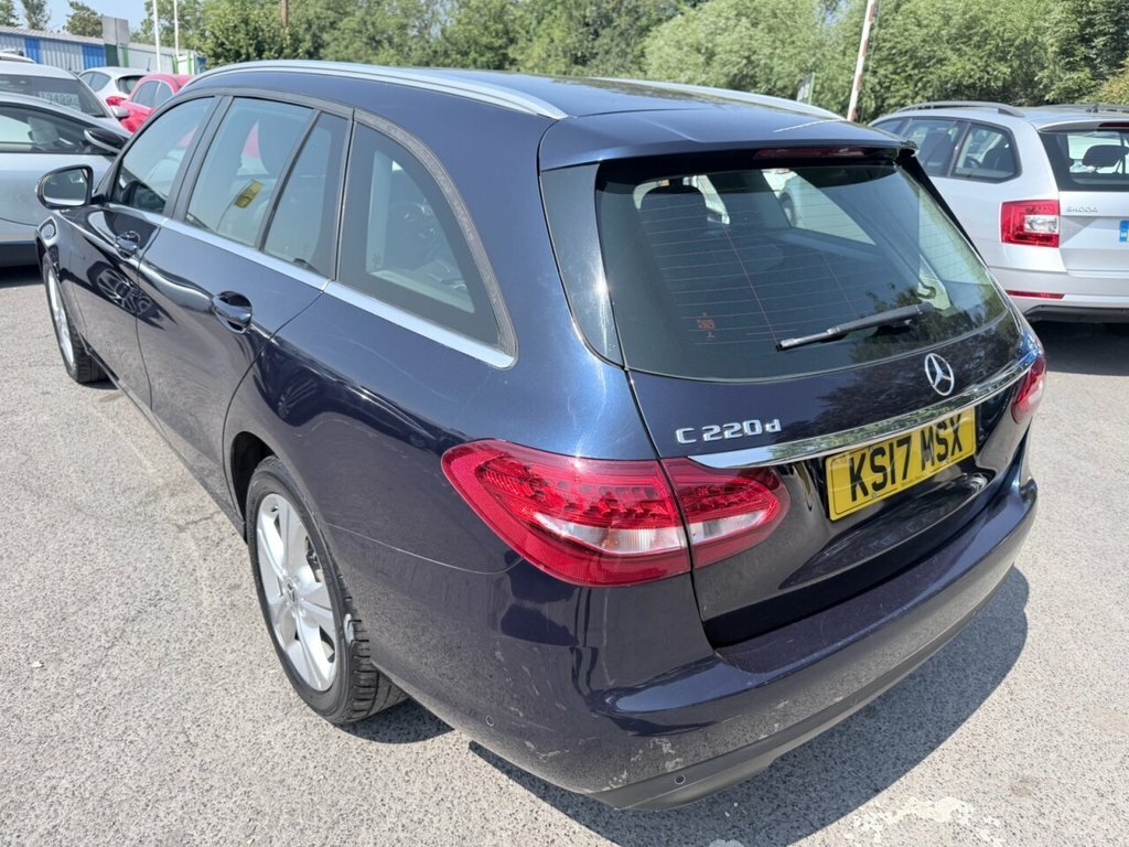 Mercedes-Benz C Class 2.1L Se Executive Edition KS17MSX Blue #5