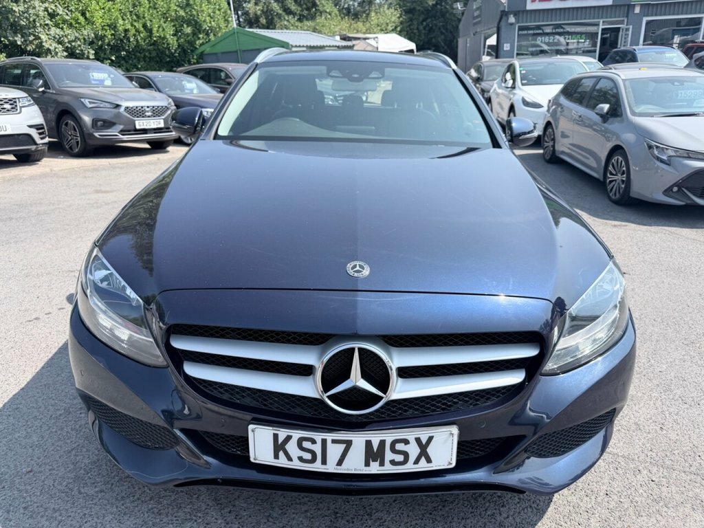 Mercedes-Benz C Class 2.1L Se Executive Edition KS17MSX Blue #2