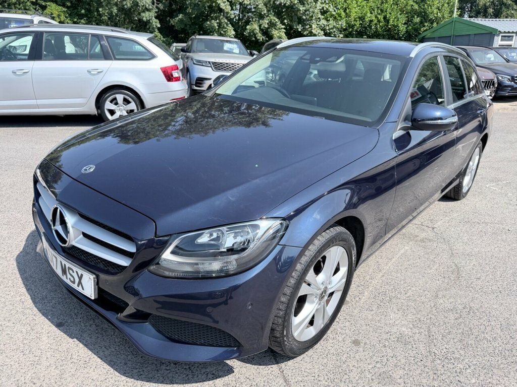 Mercedes-Benz C Class 2.1L Se Executive Edition KS17MSX Blue #3