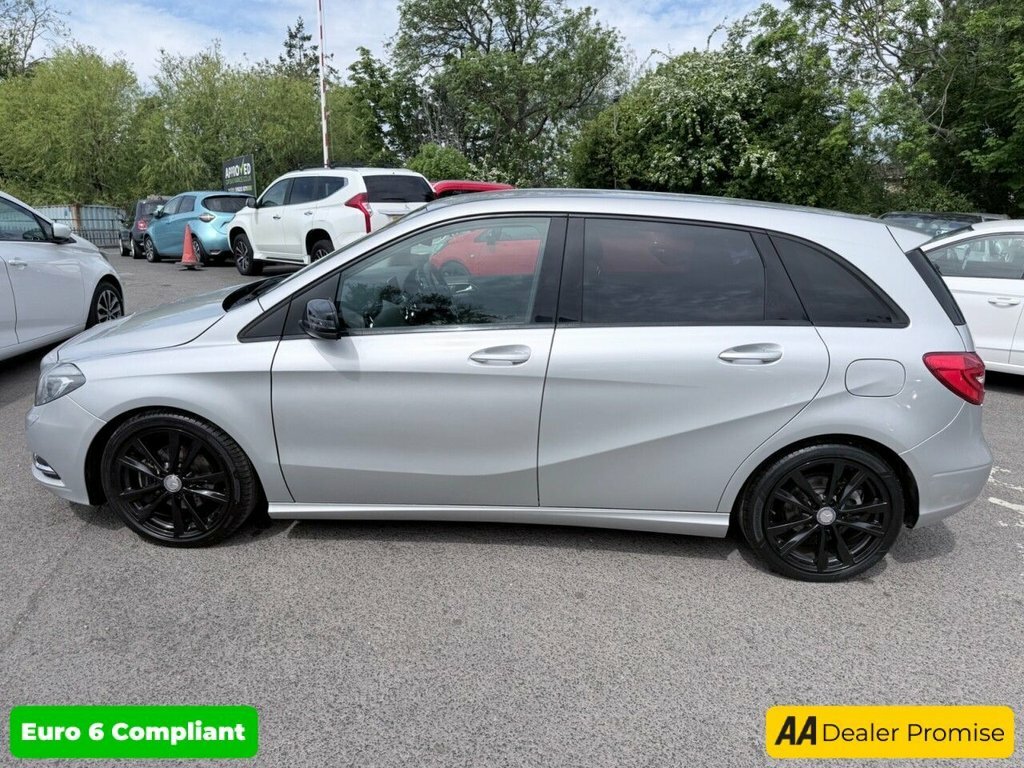 Mercedes-Benz B Class Mpv Silver #6