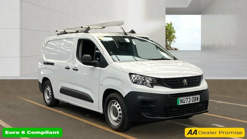 Peugeot E-Partner Panel Van 750 50Kwh Professional Premium Long Pane White #1