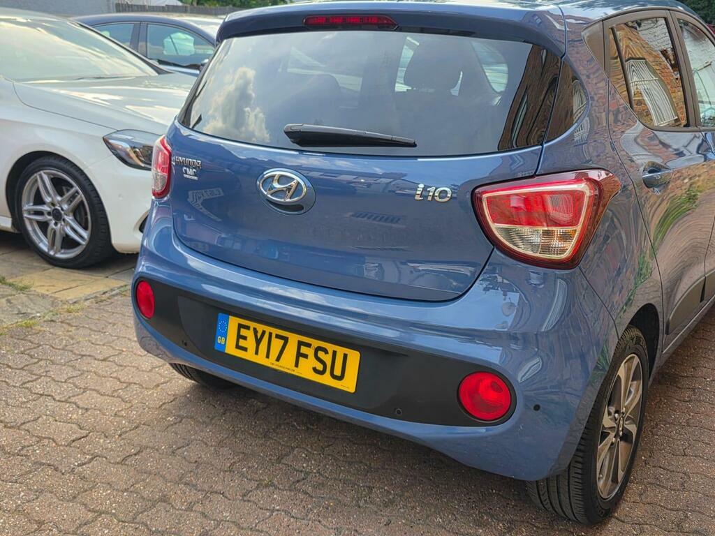 Hyundai I10 1.0 Se Hatchback Euro 6 66 Ps Blue #8