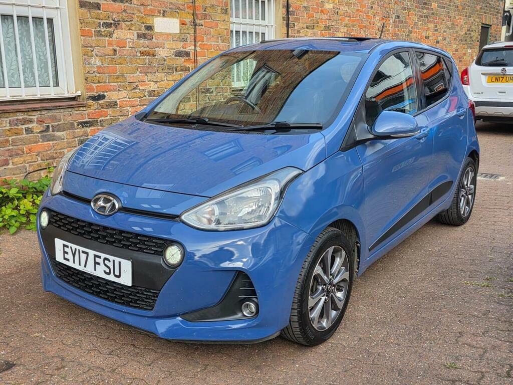 Hyundai I10 1.2 Premium Se Euro 6 Blue #3
