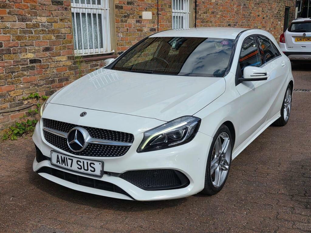 Mercedes-Benz A Class 1.6 A180 Amg Line Premium 7G-dct Euro 6 S S White #2