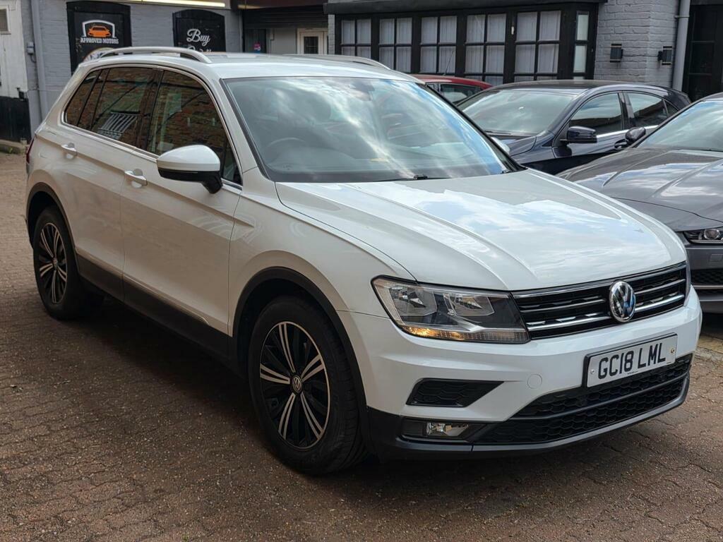 Volkswagen Tiguan 1.4 Tsi Se Navigation Euro 6 S S White #5