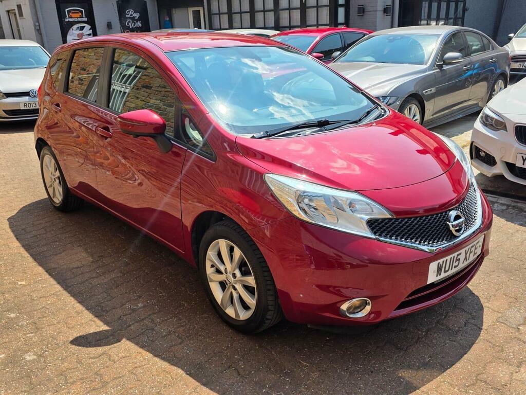 Nissan Note 1.2 Dig-s Tekna Cvt Euro 5 S S Red