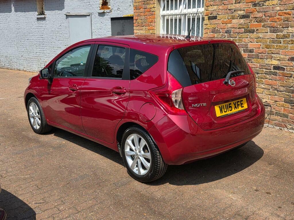 Nissan Note 1.2 Dig-s Tekna Cvt Euro 5 S S Red #4