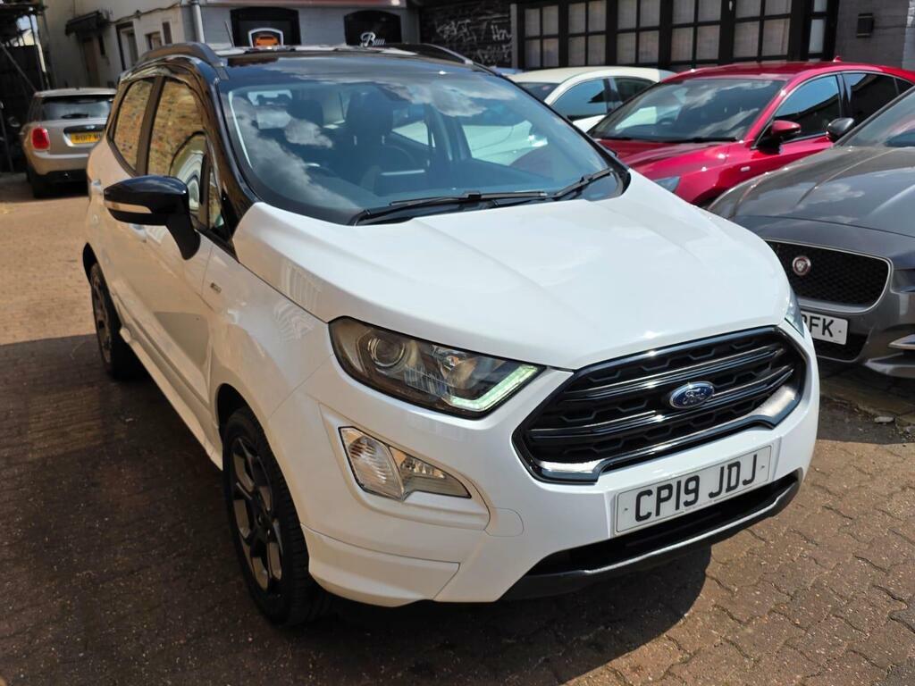 Ford Ecosport 1.0T Ecoboost St-line Euro 6 S S White