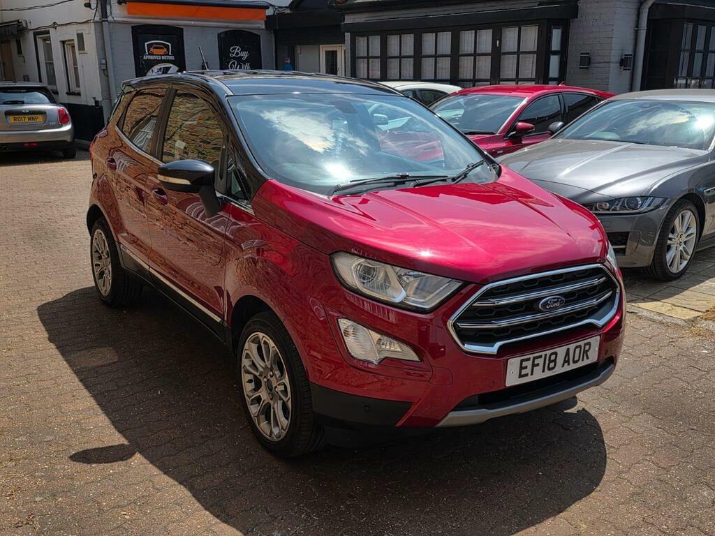 Ford Ecosport 1.0T Ecoboost Titanium Euro 6 S S Red