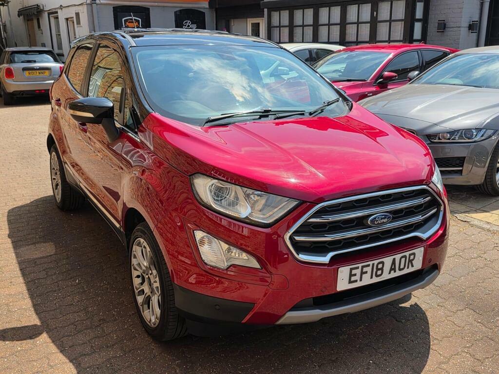 Ford Ecosport 1.0T Ecoboost Titanium Euro 6 S S Red #5