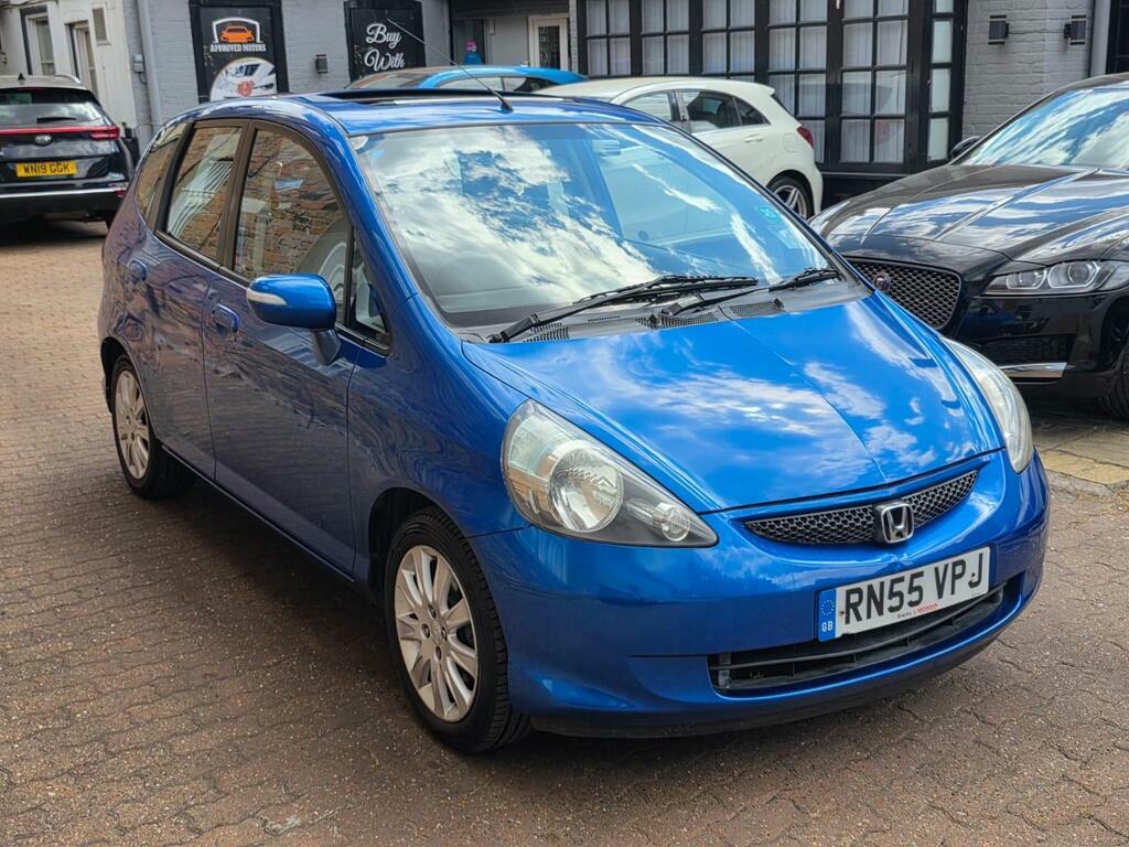 Honda Jazz 1.4 I-dsi Se Cvt-7 Blue #6