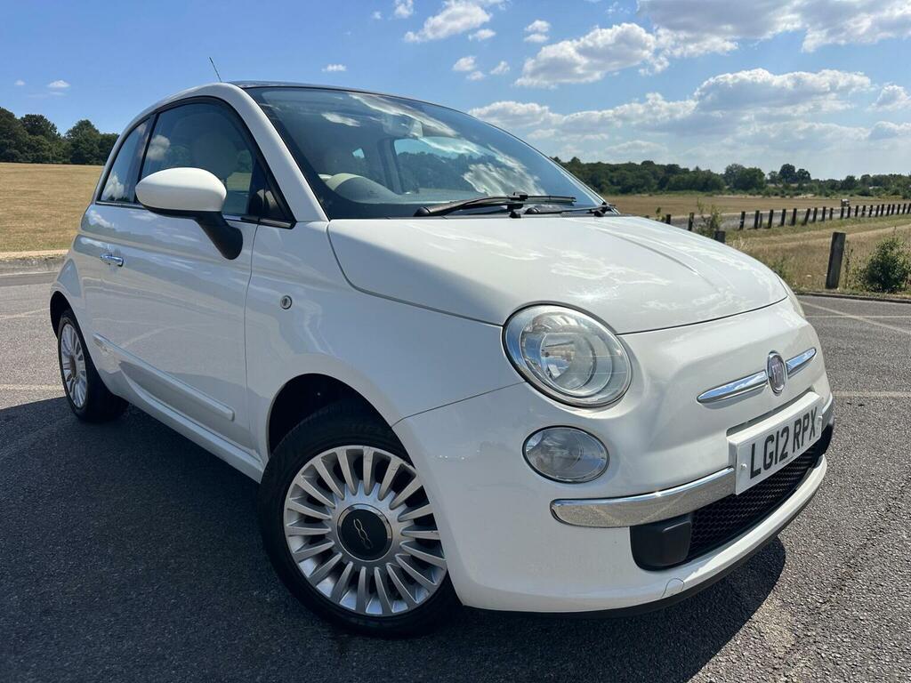 Fiat 500 1.2 Lounge Euro 5 S S White