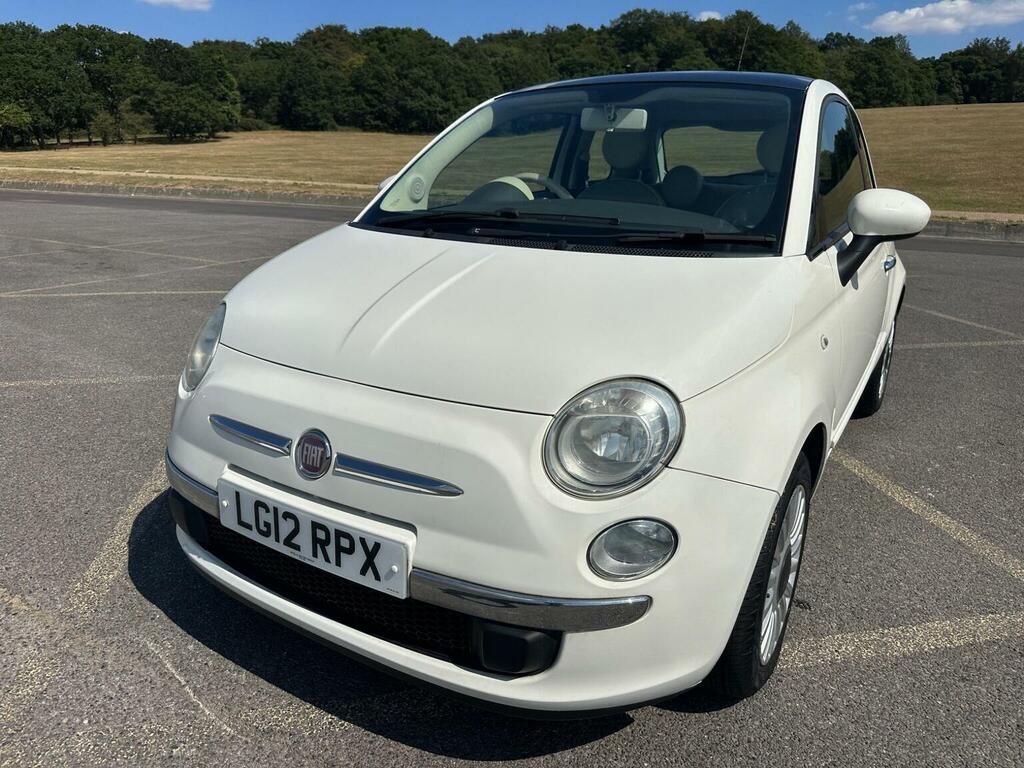 Fiat 500 1.2 Lounge Euro 5 S S White #4