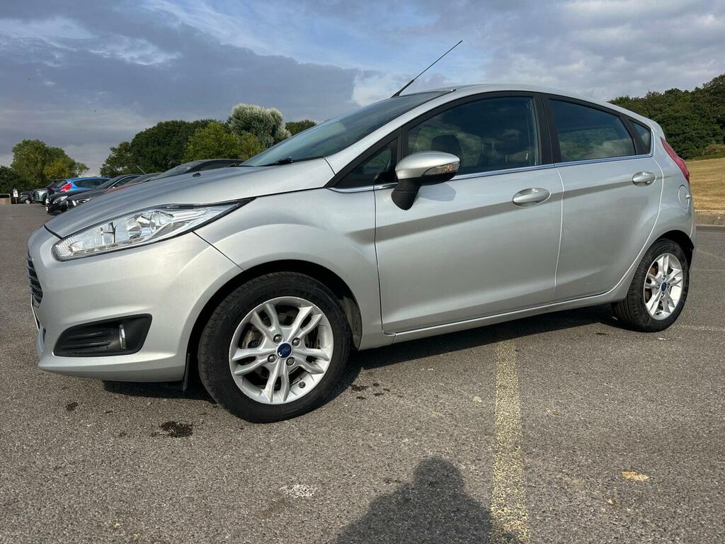 Ford Fiesta 1.25 Zetec Euro 6 Silver #6
