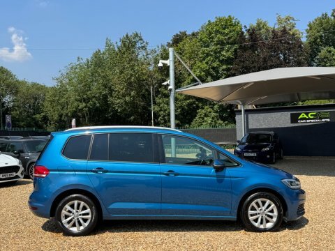 Volkswagen Touran 1.6 Tdi Bluemotion Blue #6