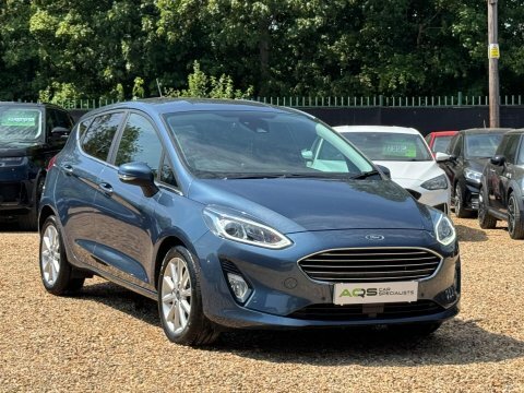 Ford Fiesta 1.0T Ecoboost Titanium CK68KJZ Blue #4