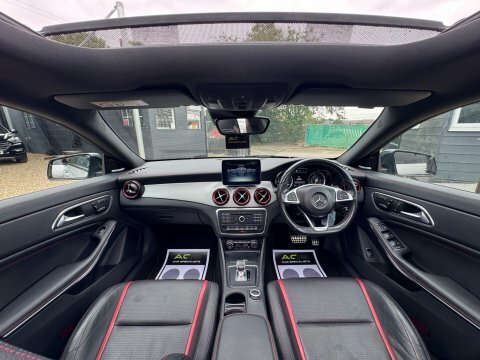 Mercedes-Benz CLA Class Saloon White #29