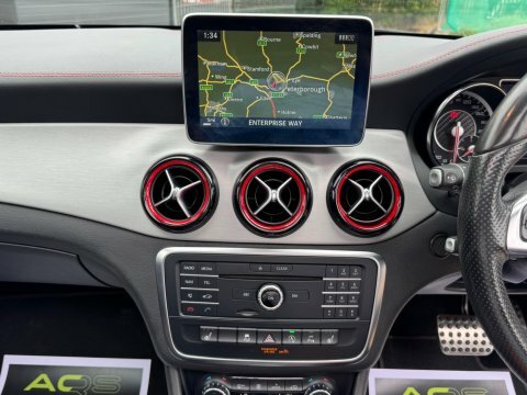 Mercedes-Benz CLA Class Saloon White #31