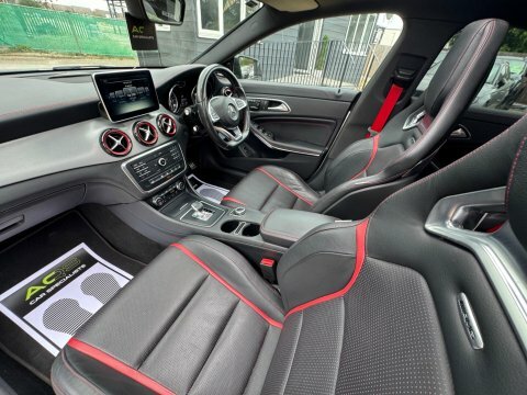 Mercedes-Benz CLA Class Saloon White #28