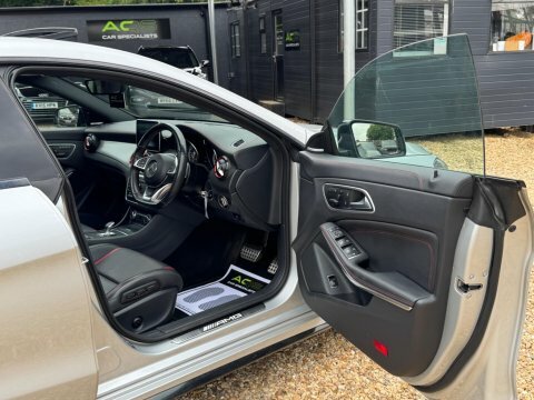 Mercedes-Benz CLA Class Saloon White #14