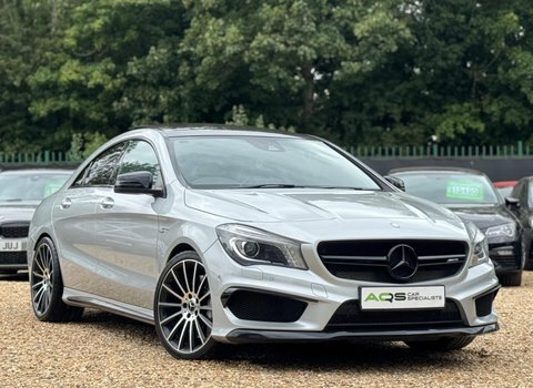 Mercedes-Benz CLA Class 2.0 Cla45 Amg Silver