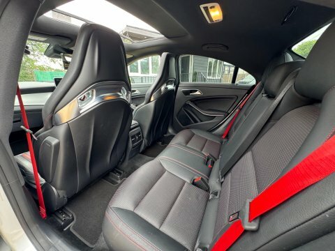Mercedes-Benz CLA Class Saloon White #22
