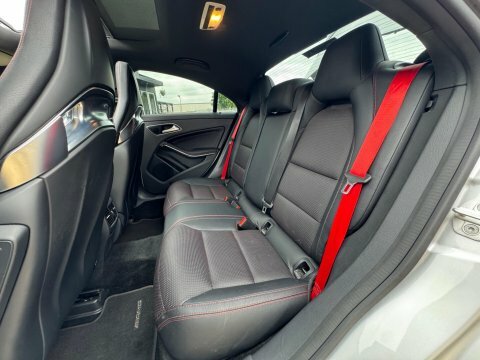 Mercedes-Benz CLA Class Saloon White #23