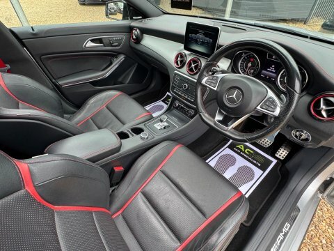 Mercedes-Benz CLA Class Saloon White #16