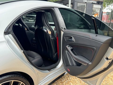Mercedes-Benz CLA Class Saloon White #17