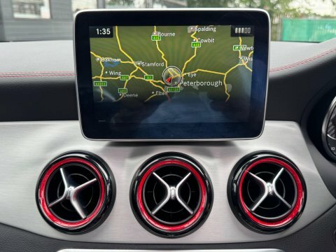 Mercedes-Benz CLA Class Saloon White #34