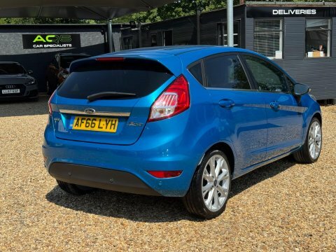Ford Fiesta 1.0T Ecoboost Titanium AF66LYH Blue #4
