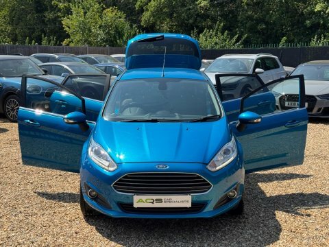 Ford Fiesta 1.0T Ecoboost Titanium AF66LYH Blue #2