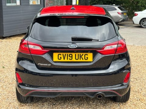 Ford Fiesta 1.0T Ecoboost St-line GV19UKG Black #4