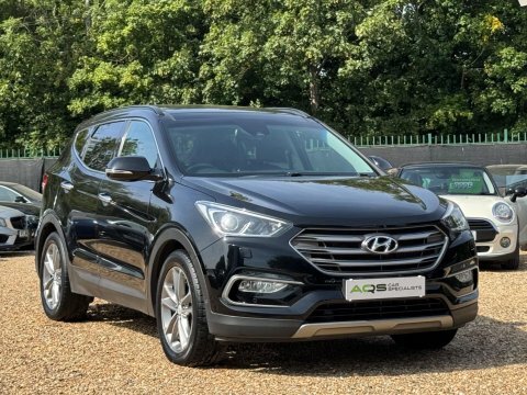 Hyundai Santa Fe 2.2 Crdi Blue Black #4