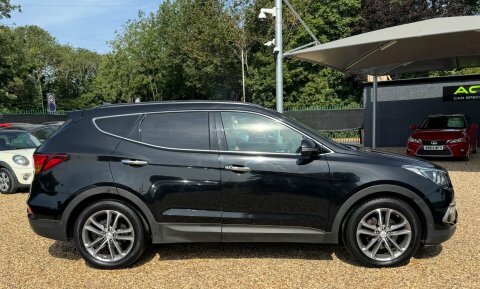 Hyundai Santa Fe 2.2 Crdi Blue Black #5