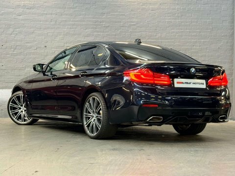 BMW 5 Series 2.0 530E M YK68FYV Black #3